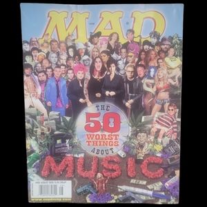 Vintage MAD Magazine #420 August 2002 "The 50 Worst Things About Music" Issue